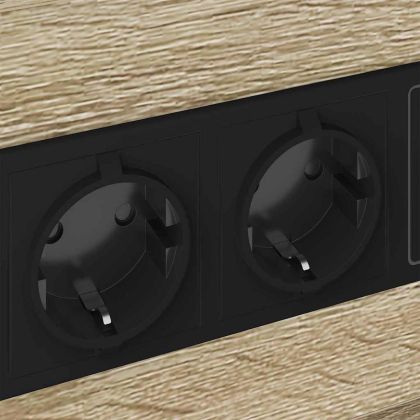 Нощен шкаф Сонома дъб 40 x 31 x 60 см Инженерно дърво