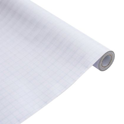 Фолио за прозорци, матирано, дизайн с ивици, 45x2000 см, PVC