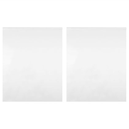 Огледални фолиа 2 бр самозалепващи се 90x100 см PET
