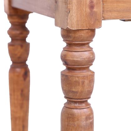 Бюро с чекмеджета, 117x57x75 см, махагоново дърво масив