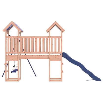 Комбинирано детско съоръжение, масивна дугласка дървесина