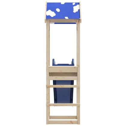 Комбинирано детско съоръжение за игра на открито, бор масив