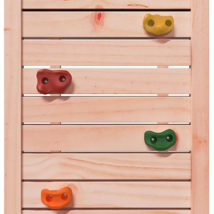 Комбинирано детско съоръжение, масивна дугласка дървесина