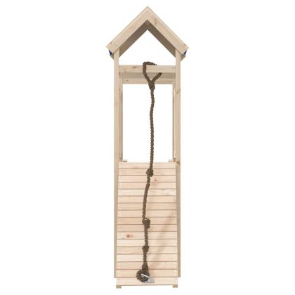 Комбинирано детско съоръжение за игра на открито, бор масив