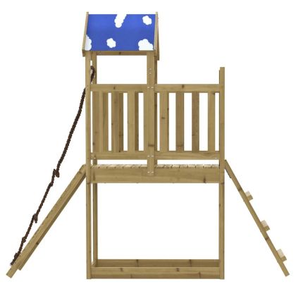 Комбинирано детско съоръжение за игра, импрегниран бор