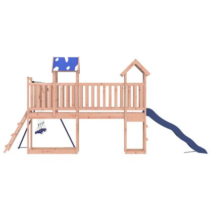 Комбинирано детско съоръжение, масивна дугласка дървесина