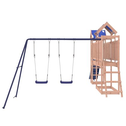 Комбинирано детско съоръжение, масивна дугласка дървесина