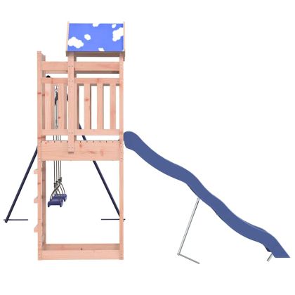 Комбинирано детско съоръжение, масивна дугласка дървесина