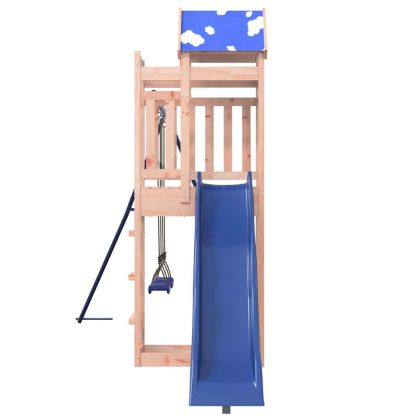 Комбинирано детско съоръжение, масивна дугласка дървесина