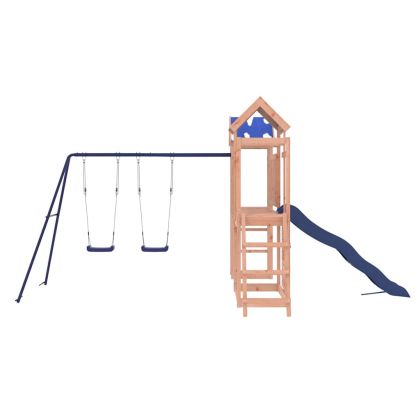 Комбинирано детско съоръжение, масивна дугласка дървесина