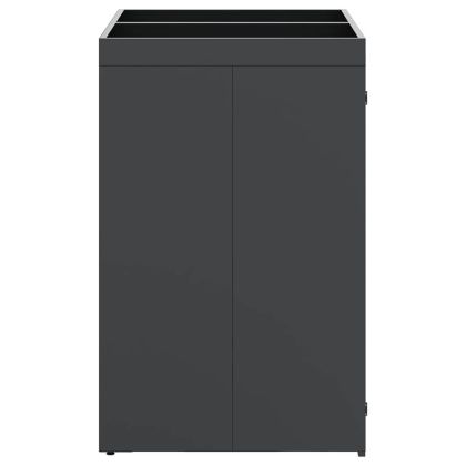 Контейнер за съхранение на 2 коша Антрацит