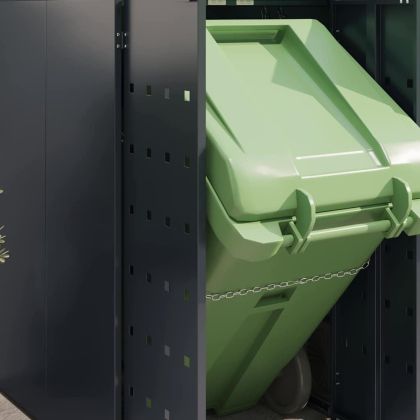 Контейнер за съхранение на 5 коша Антрацит