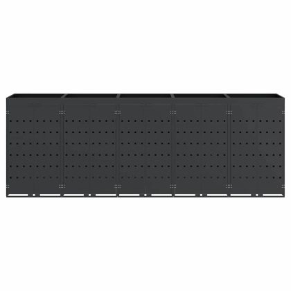 Контейнер за съхранение на 5 коша Антрацит