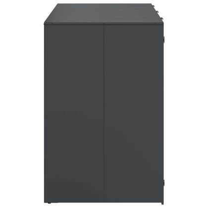 Контейнер за съхранение на 3 коша Антрацит