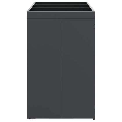 Контейнер за съхранение на 3 коша Антрацит