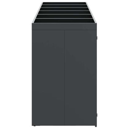 Контейнер за съхранение на 3 коша Антрацит