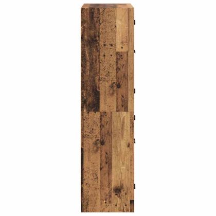 Висок шкаф Старо дърво 68 x 37 x 142 см Инженерно дърво