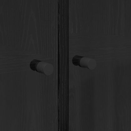 Висок шкаф Черния дъб 68 x 37 x 142 см Инженерно дърво