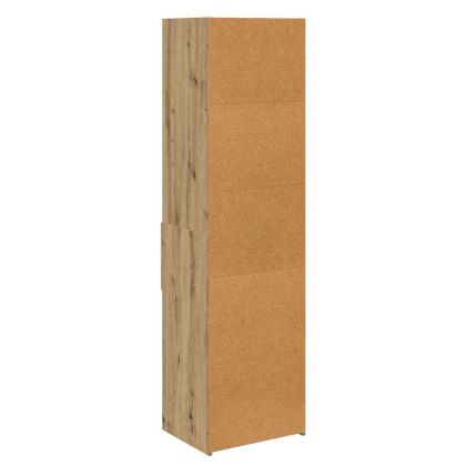 Висок шкаф с чекмедже Дъб 50 x 42,5 x 185 см Инженерно дърво