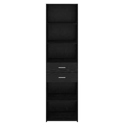 Висок шкаф Черния дъб 50 x 42,5 x 185 см Инженерно дърво