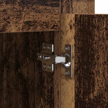 Скейдбордове с чекмедже 3 pcs Черния дъб 210 x 35,5 x 67,5 см