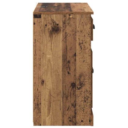 Скейдбордове с чекмедже 2 pcs Старо дърво 70 x 35,5 x 67,5 см