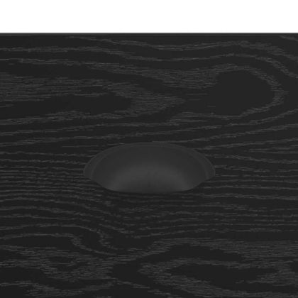 Скейдбордове с чекмедже 2 pcs Черния дъб 70 x 35,5 x 67,5 см