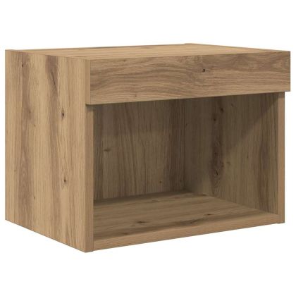 Стойки за телевизор 5 pcs Черния дъб Инженерно дърво