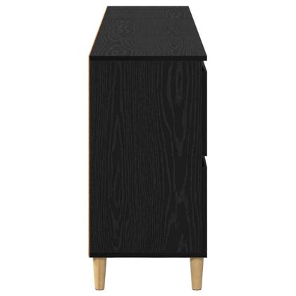 Скейдбордове 3 pcs Черния дъб 60 x 35 x 70 cm Инженерно дърво