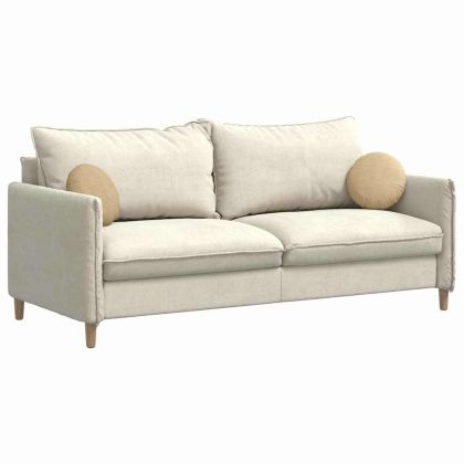 Възглавници за седалки 2 pcs Сивозелен Ø 30 cm Кордюрова тъкан