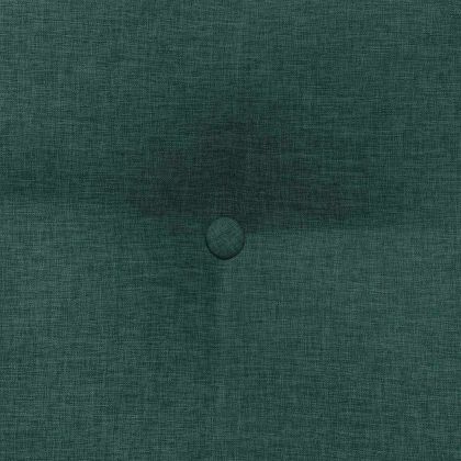 Възглавница за гръб Тъмен зелен 45 x 24 x 50 см текстил