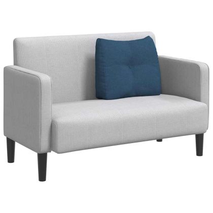 Възглавница за гръб Синьо 60 x 24 x 50 см текстил