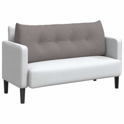 Възглавница за гръб Таупе 120 x 24 x 50 см текстил