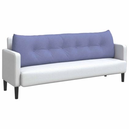 Възглавница за гръб Дънково син 180 x 24 x 50 см текстил