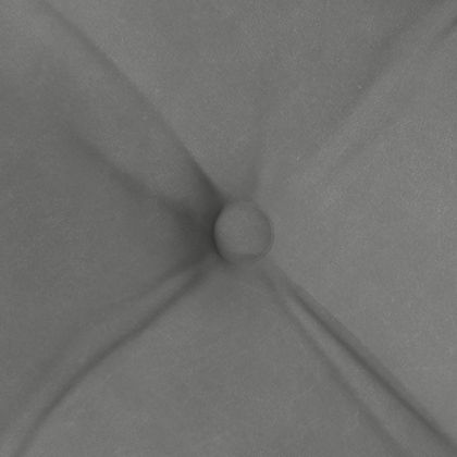 Възглавници за седалки 4 pcs Тъмен сив 40 x 40 x 6 cm