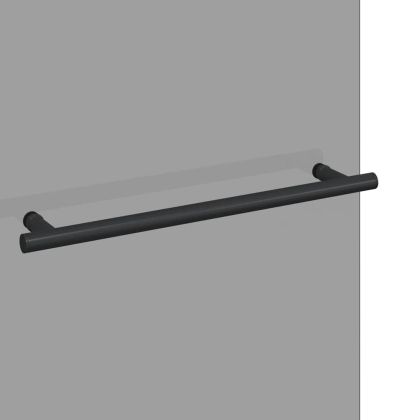 Душова обшивка Черно 95 x 140 cm ESG стъкло и алуминий