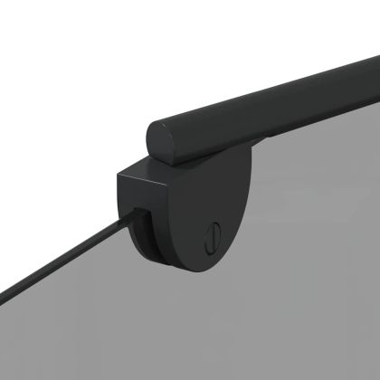 Душова обшивка Черно 120 x 68 x 130 см ESG стъкло и алуминий