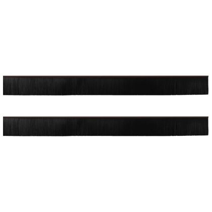 Самозалепващи се четки за уплътняване на врати 2 pcs Кафяво