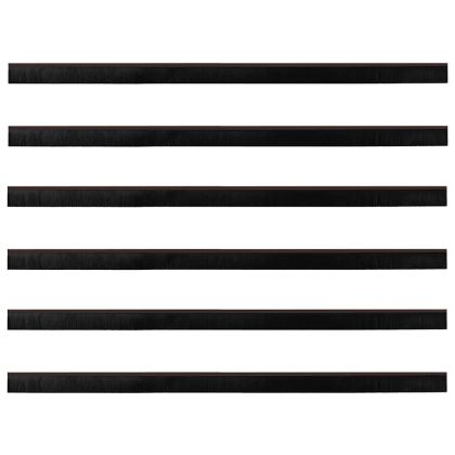 Самозалепващи се четки за уплътняване на врати 6 pcs Кафяво