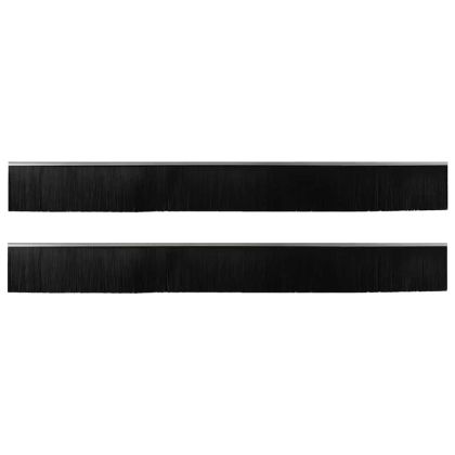 Самозалепващи се четки за уплътняване на врати 2 pcs Сребрист