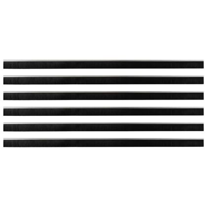 Самозалепващи се четки за уплътняване на врати 6 pcs Сребрист