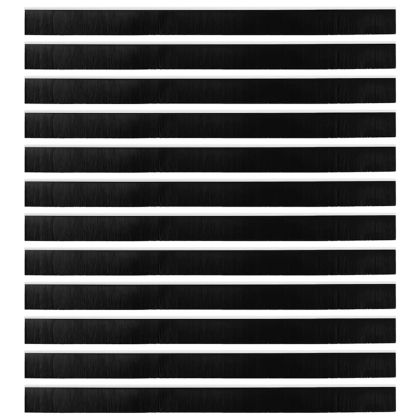 Самозалепващи се четки за уплътняване на врати 12 pcs Бяло