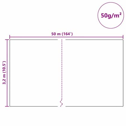 Флийс за защита на растения от замръзване Зелен 50 x 3,2 м