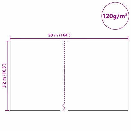 Флийс за защита на растения от замръзване Зелен 50 x 3,2 м