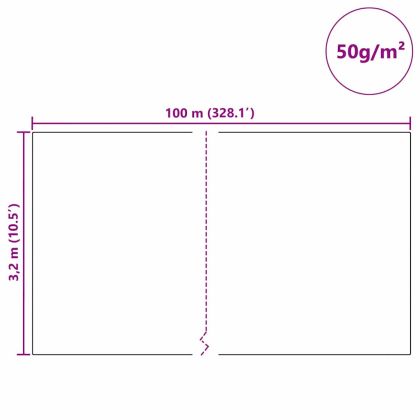Флийс за защита на растения от замръзване Бежово 100 x 3,2 м