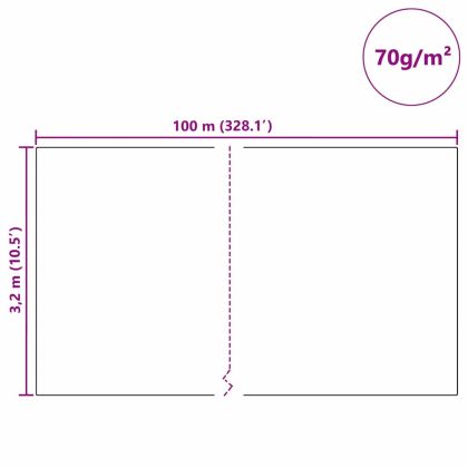Флийс за защита на растения от замръзване Бежово 100 x 3,2 м