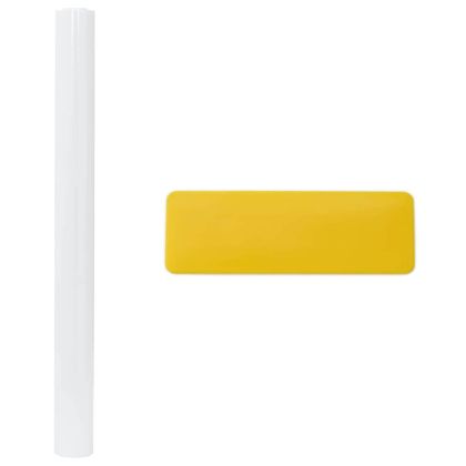 Статично прозорчно фолио Матов бял 60 x 500 cm ПВЦ