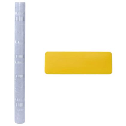 Статично прозорчно фолио Шаблон от бамбук 90 x 500 cm ПВЦ