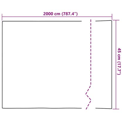 Статично прозорчно фолио 3D дъгов модел 45 x 2000 см ПВЦ