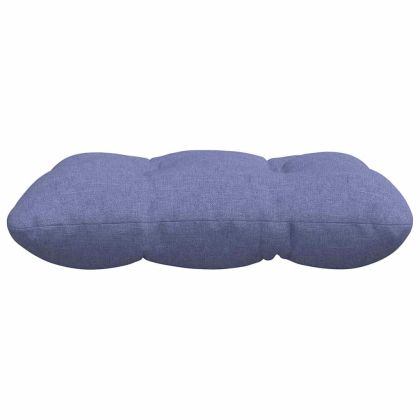 Възглавници за седалки 4 pcs Дънково син 45 x 45 x 12 см